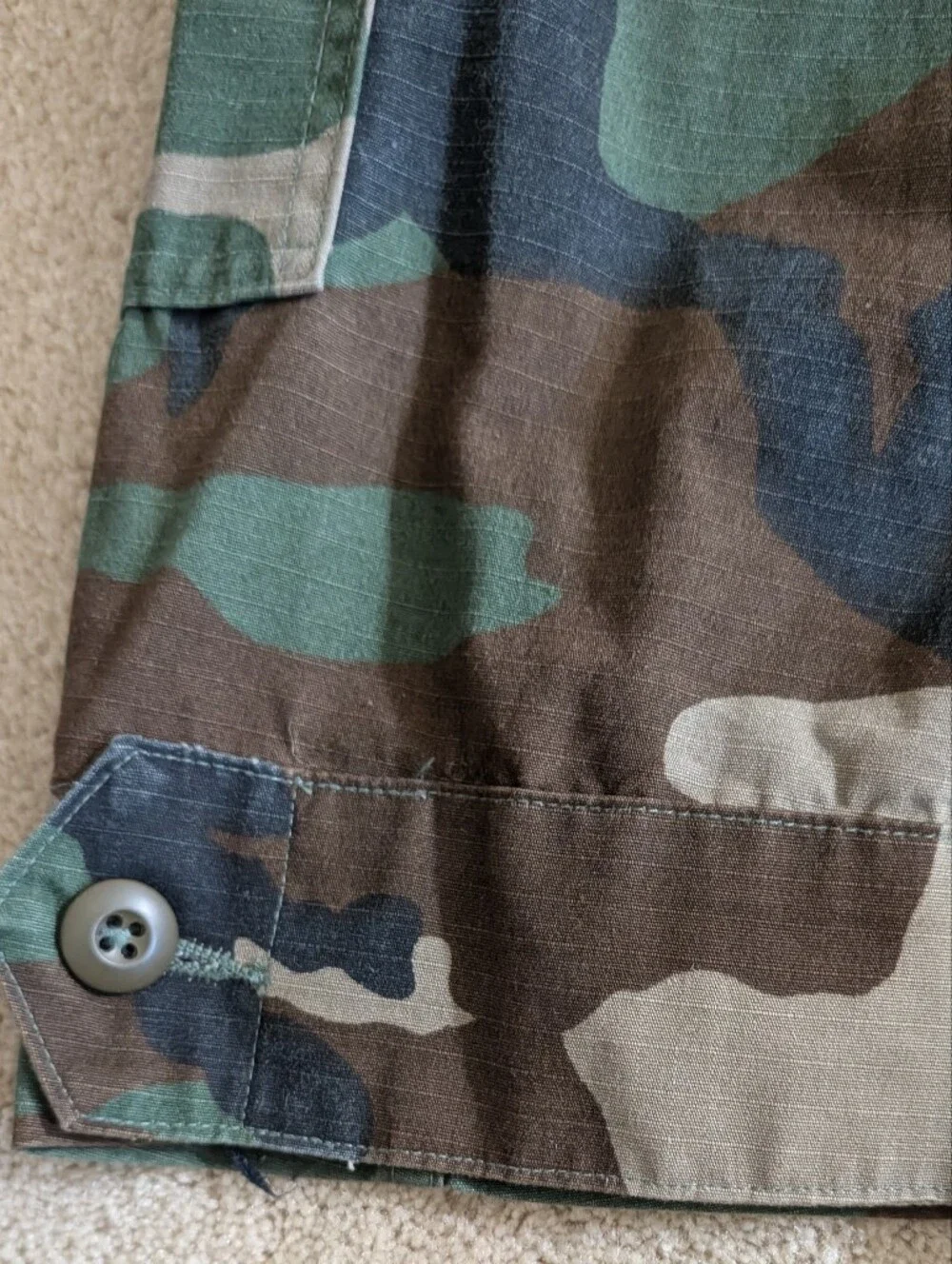 Propper Public Safety Woodland Camo BDU Jacket Combat Coat Size M‎ Regular